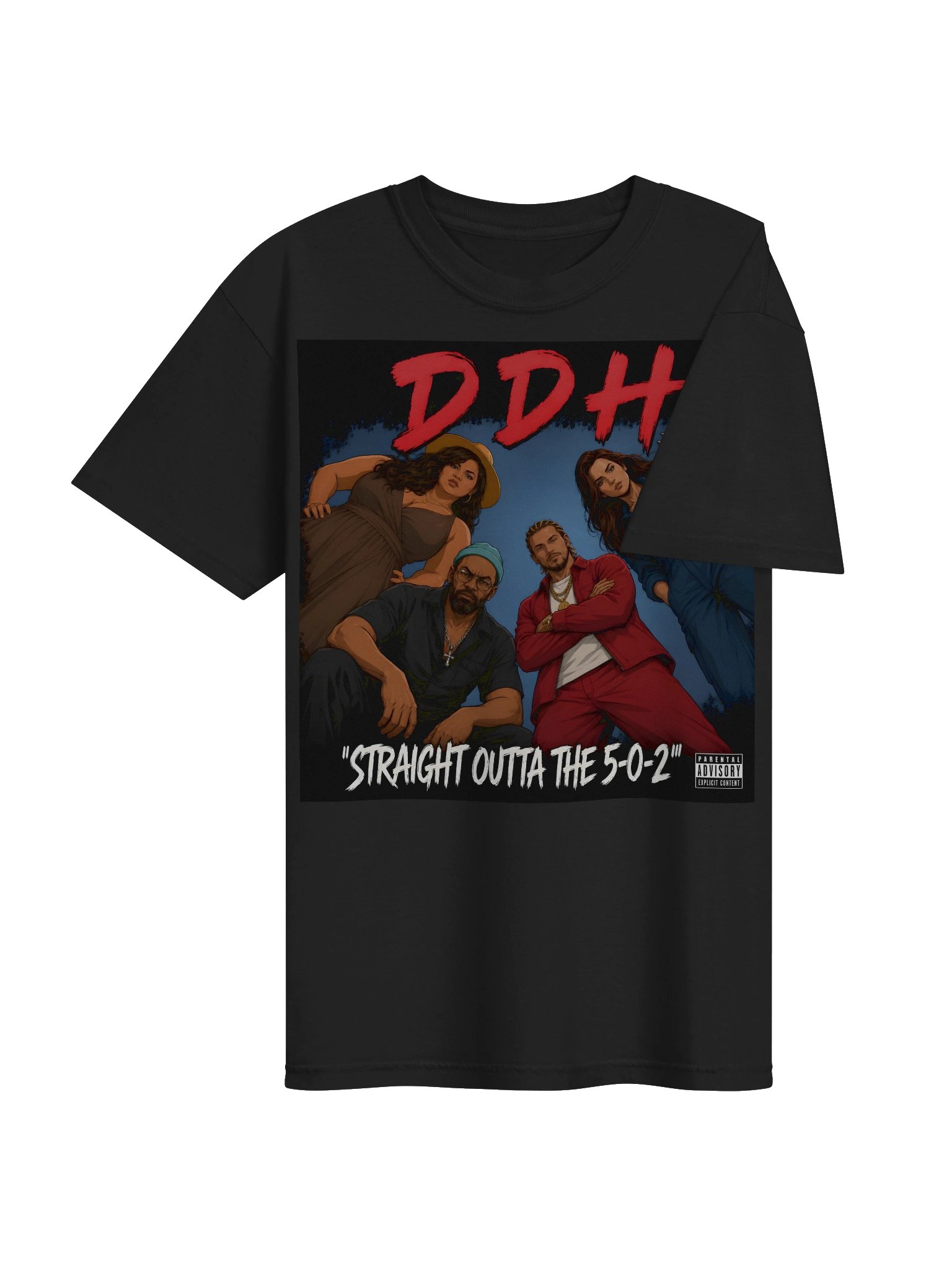 Straight Outta the 5-0-2 Tee product image (4)