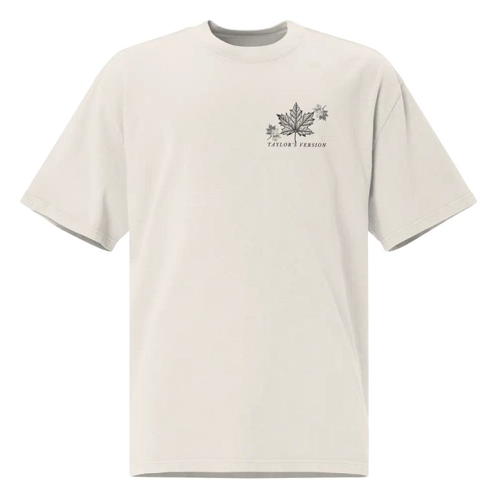 'All too well' - Taylor Swift Inspired Oversized Faded T-Shirt product image (3)