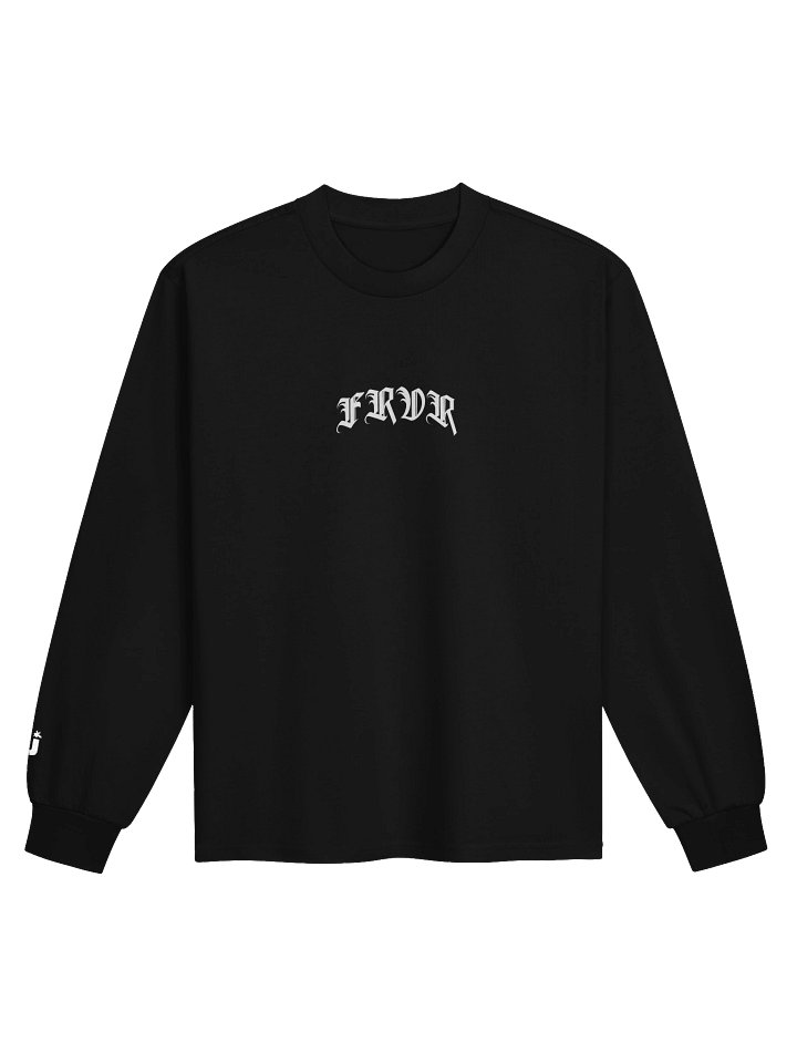 "Keys To My Heart" Unisex Premium Heavyweight Long Sleeve Shirt in Black product image (1)