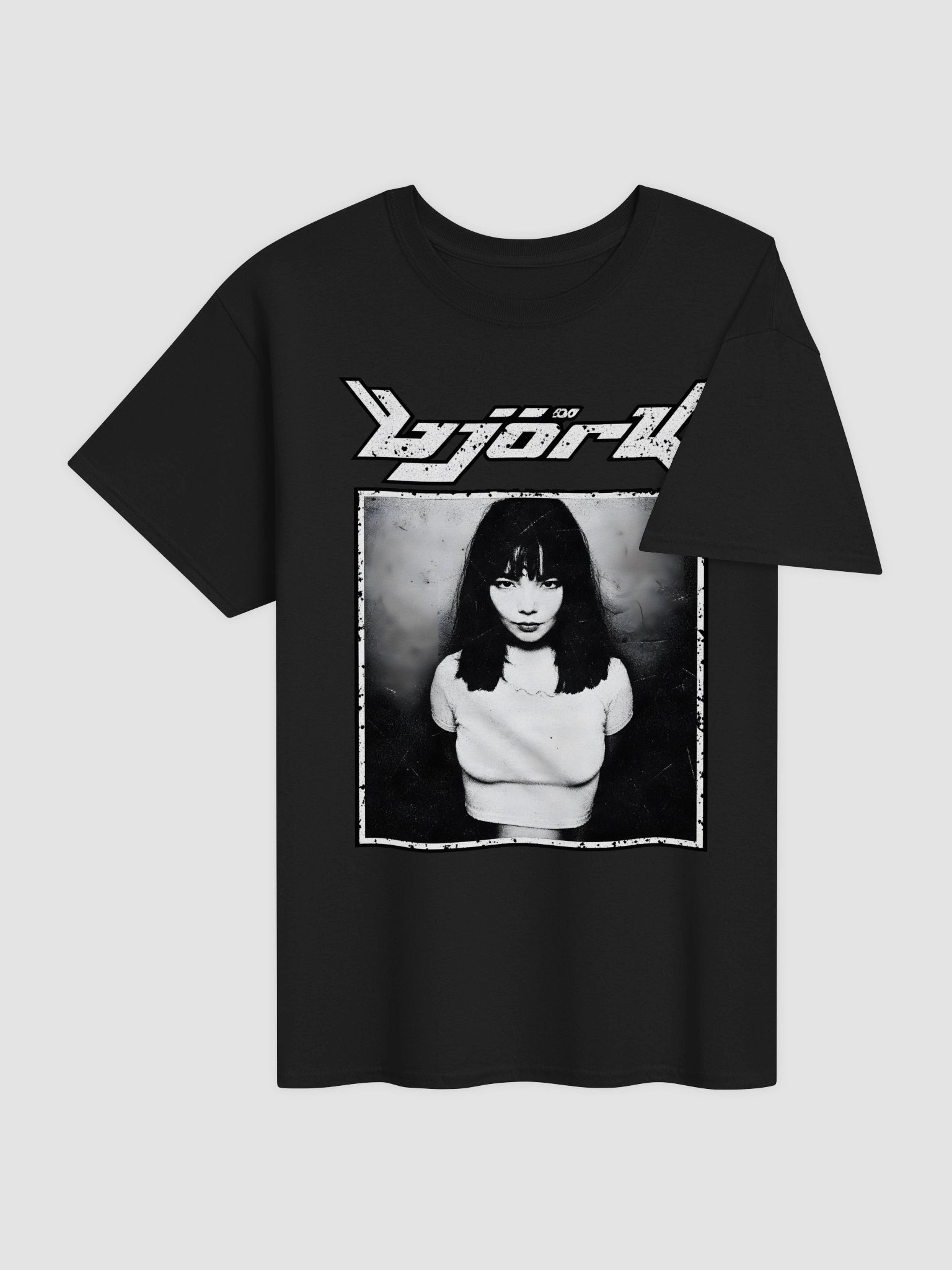 Vintage Bjork T-Shirt | 90s Avant Pop Experimental Music Bootleg Tee product image (3)