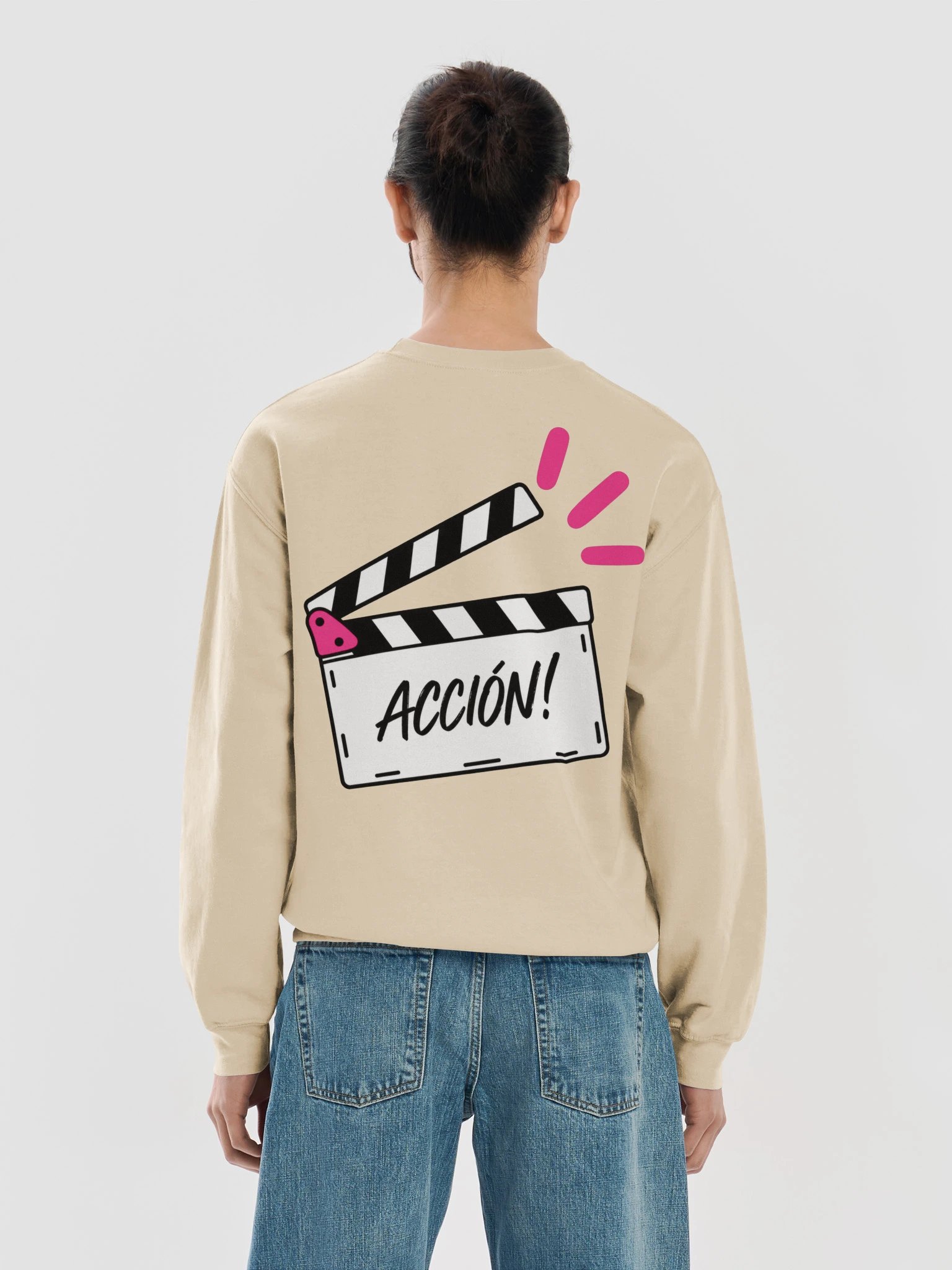 Sudadera sin capucha «ACCIÓN!» product image (10)