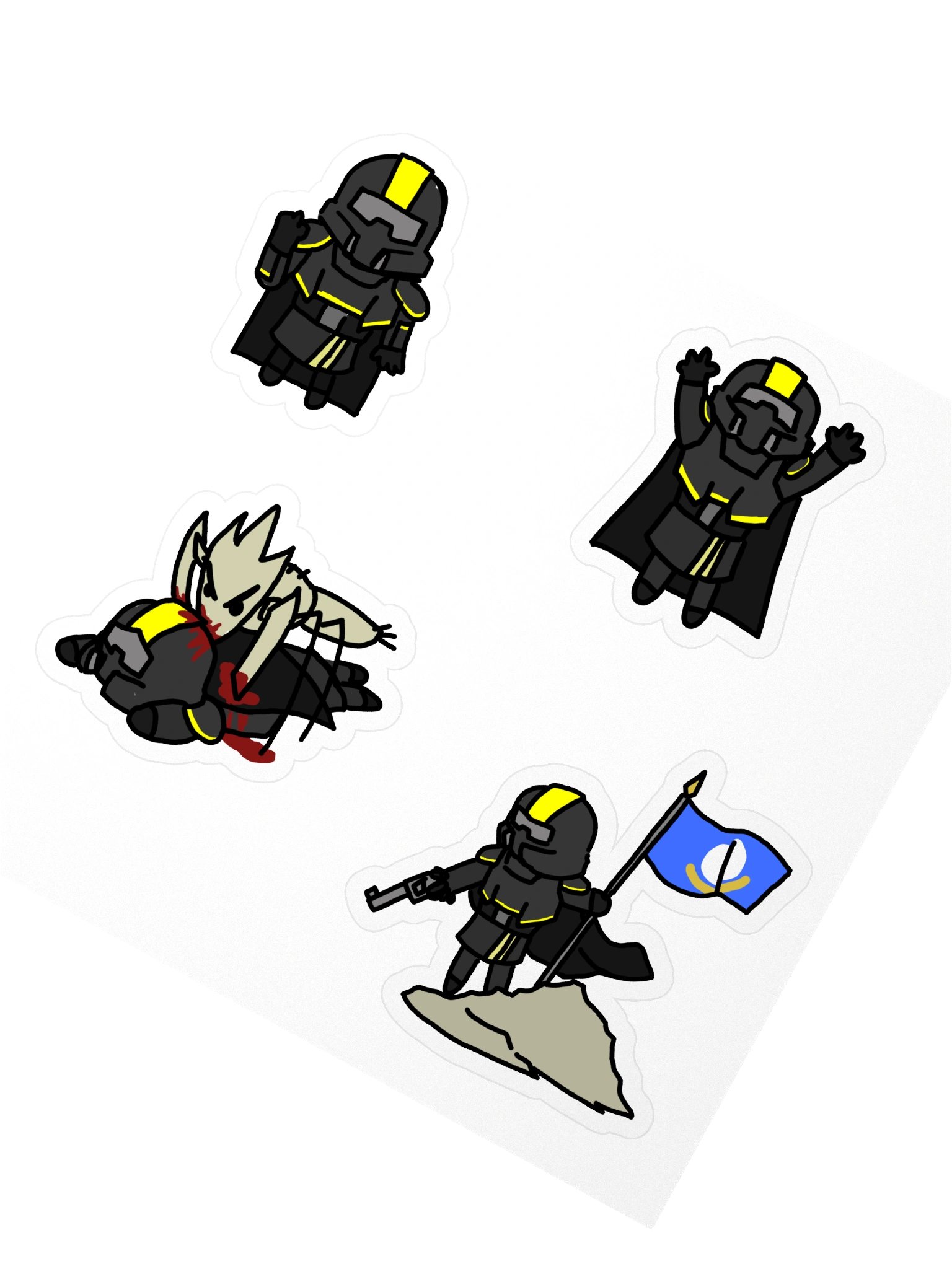 Rook MiniDivers Stickers product image (1)