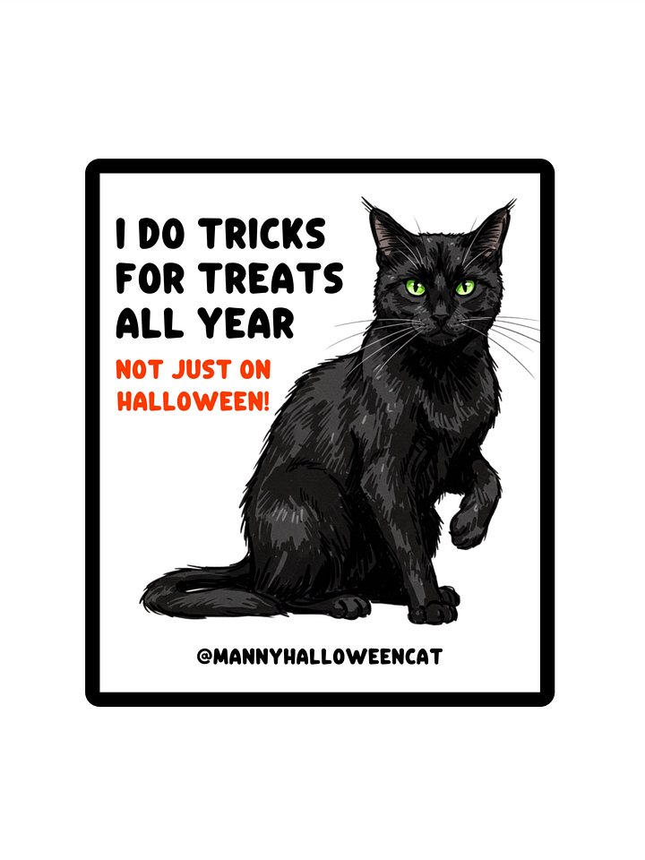 Tricks for Treats sticker product image (1)
