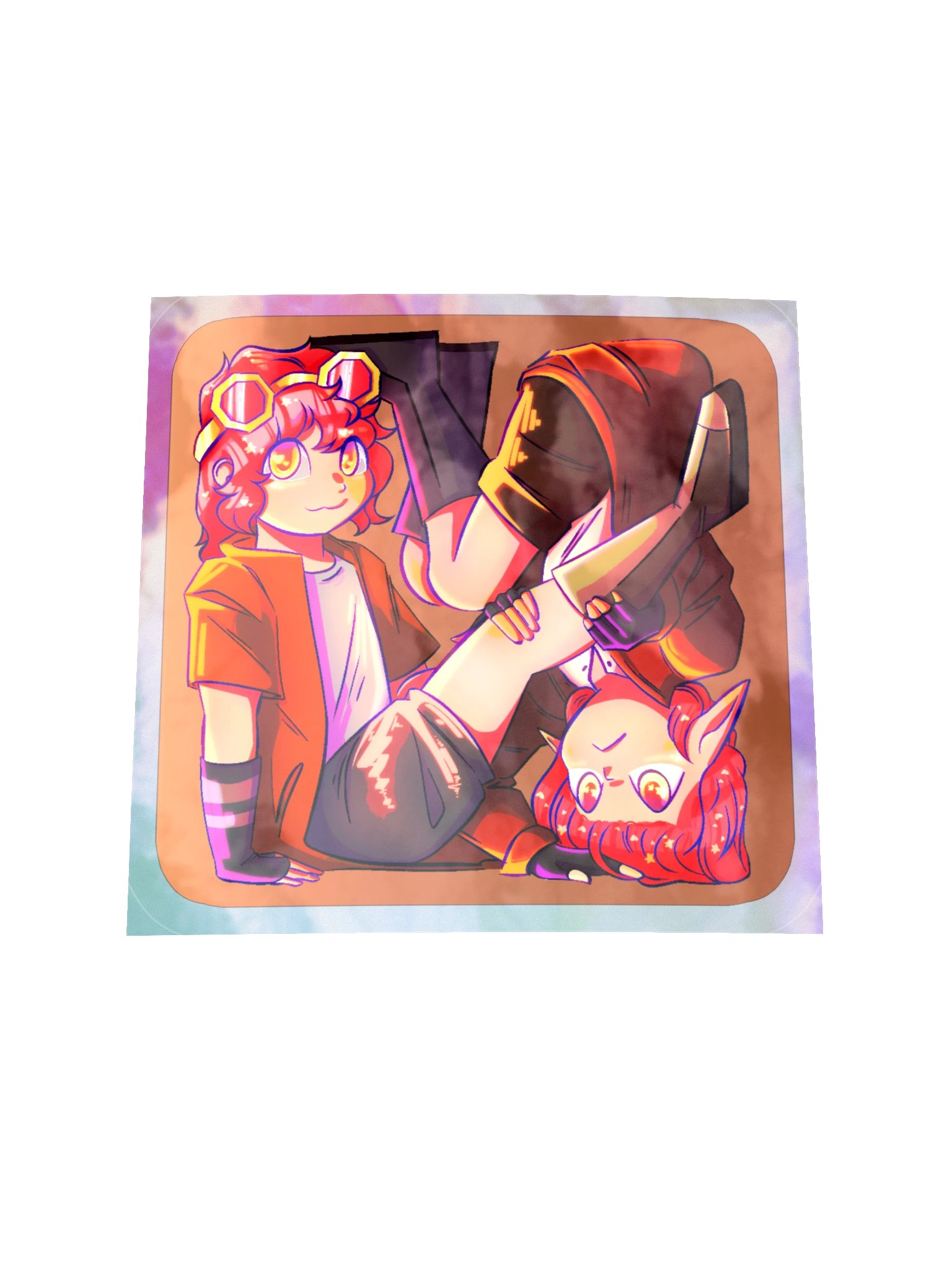 Double Trouble - Special Holographic Sticker product image (2)