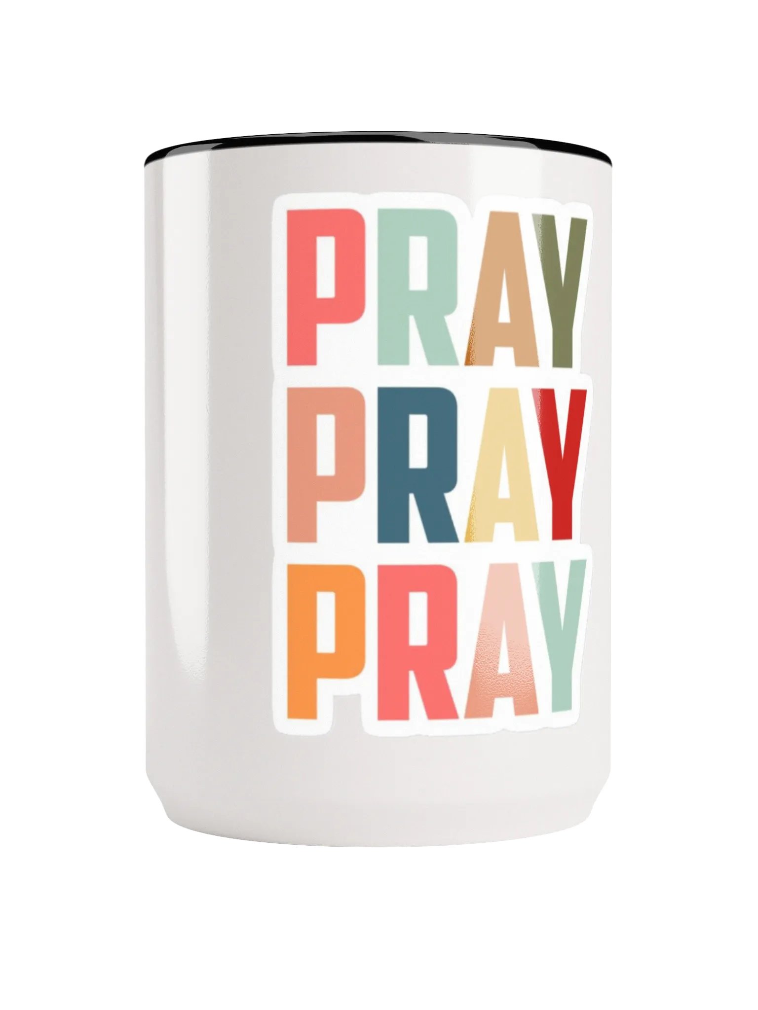 Vibrant Pray Ceramic Mug product image (1)