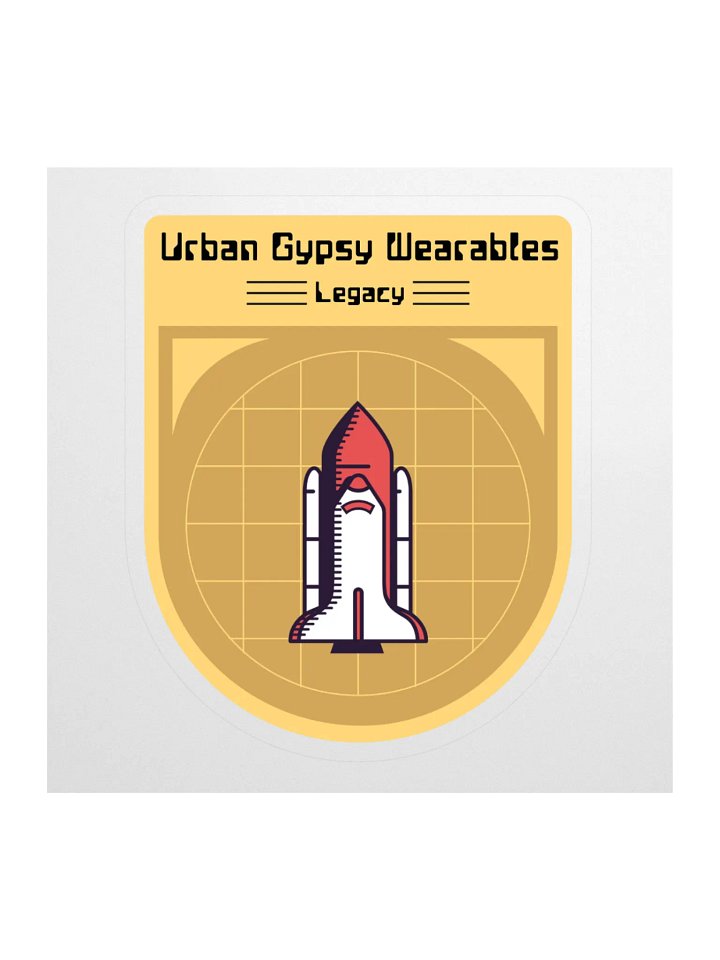 Legacy Space Shuttle Kiss Cut Stickers product image (1)