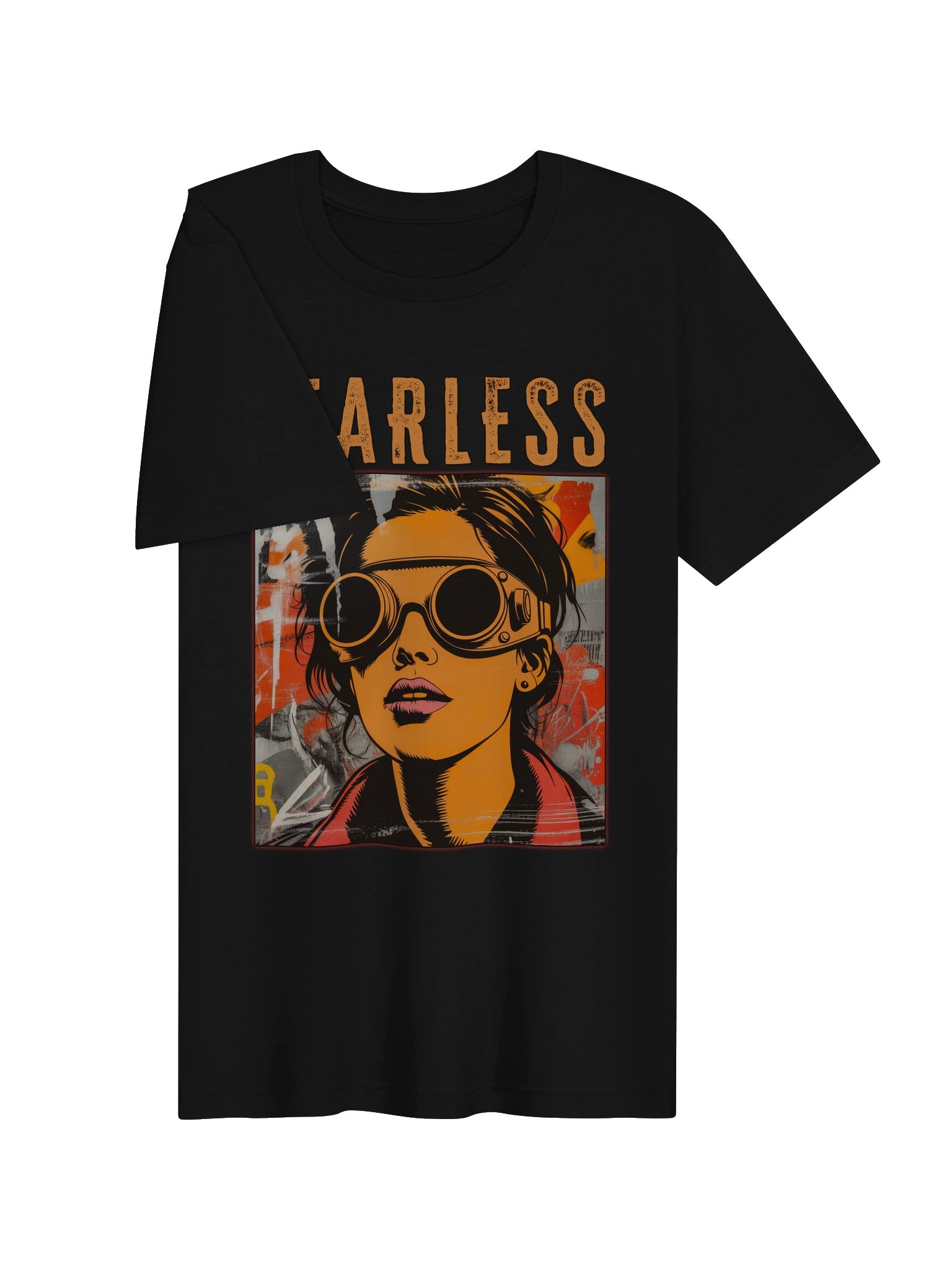 Fearless Stencil Punk Graphic Tee product image (3)