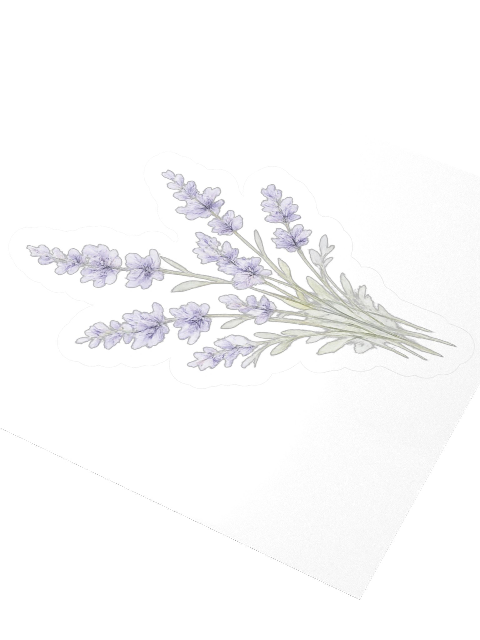 Lavender Drift Sticker — The Meadowlight Wildflower Collection product image (3)