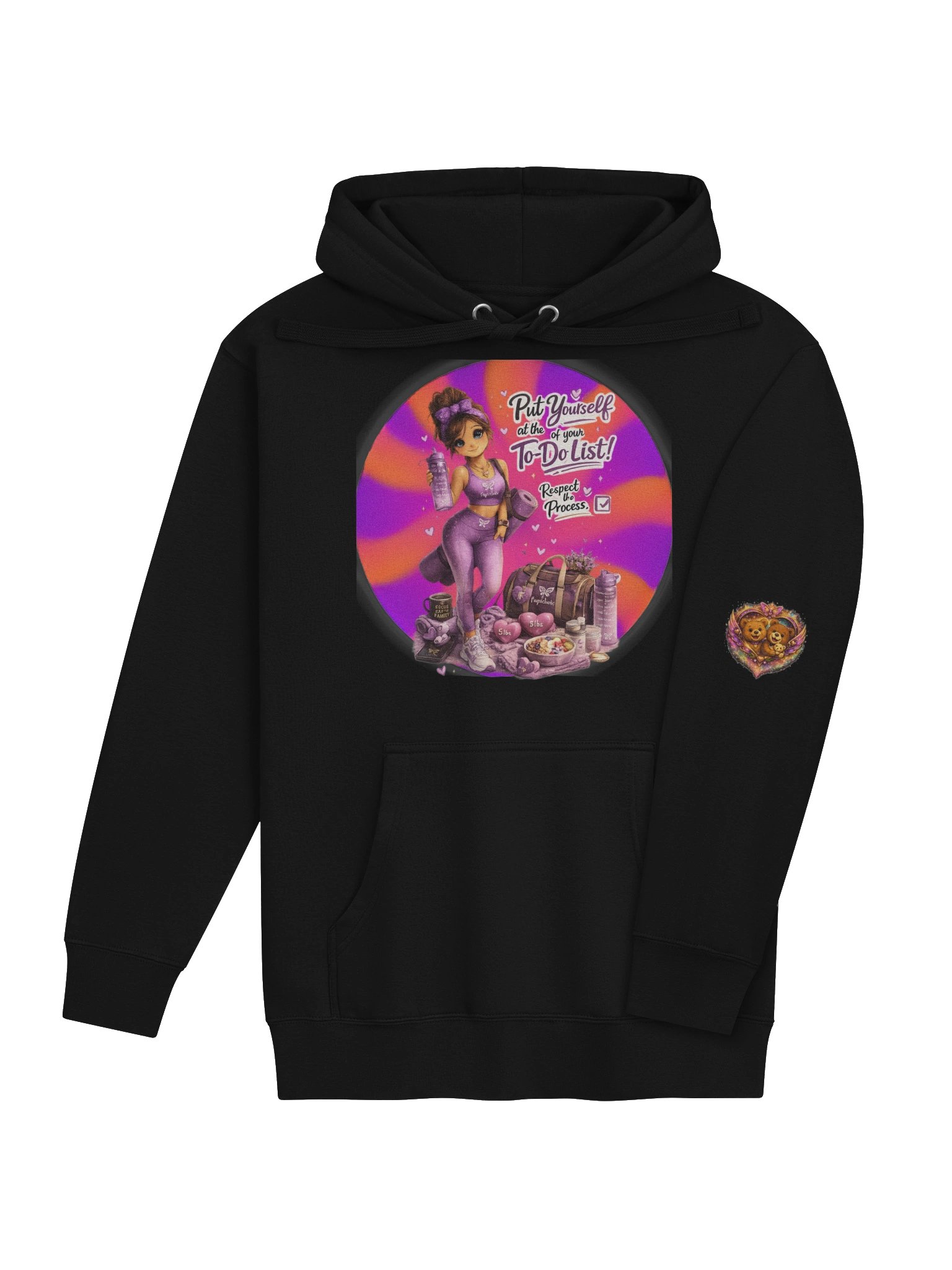 Fayzie Put Yourself First Premium Hoodie | Positive Self Care Apparel by FayzieBobs product image (2)