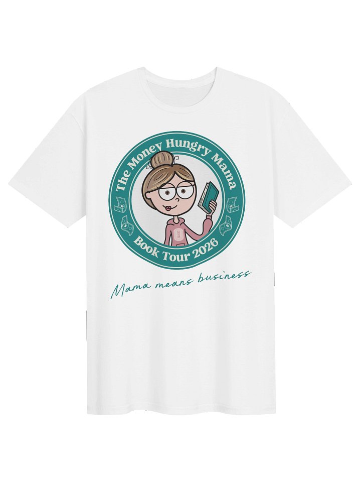 Book Tour T Shirt (Sept 8th Last Day to Purchase) product image (1)