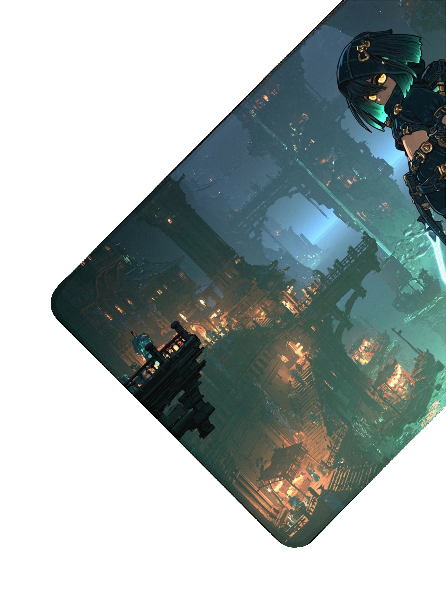 Abyssal Tides × Shadow Diver | XL Gaming Desk Mat product image (5)