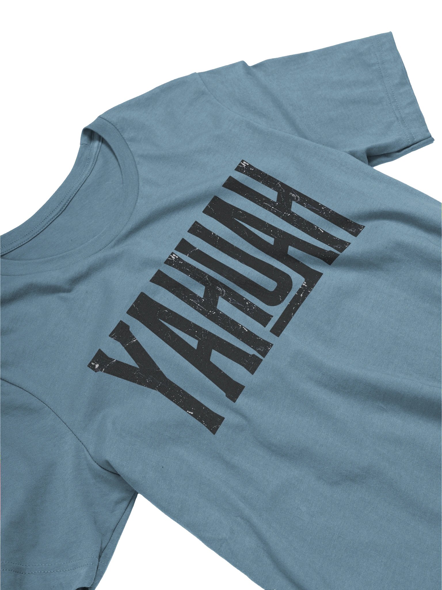 YAHUAH Distressed Graphic Art T-Shirt | Vintage Hebrew Faith Apparel | Unisex Tee product image (3)