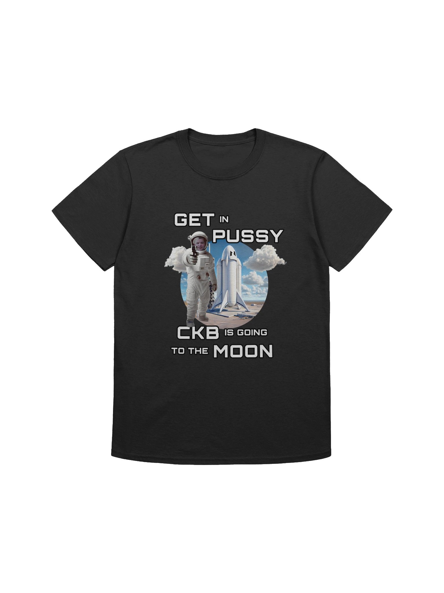 CKB is Going to the Moon T-Shirt Black product image (1)