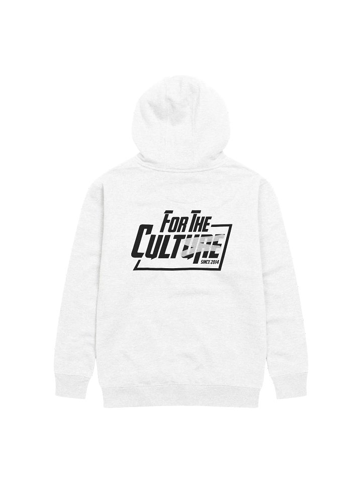 For the Culture Black and White Hoodie product image (1)