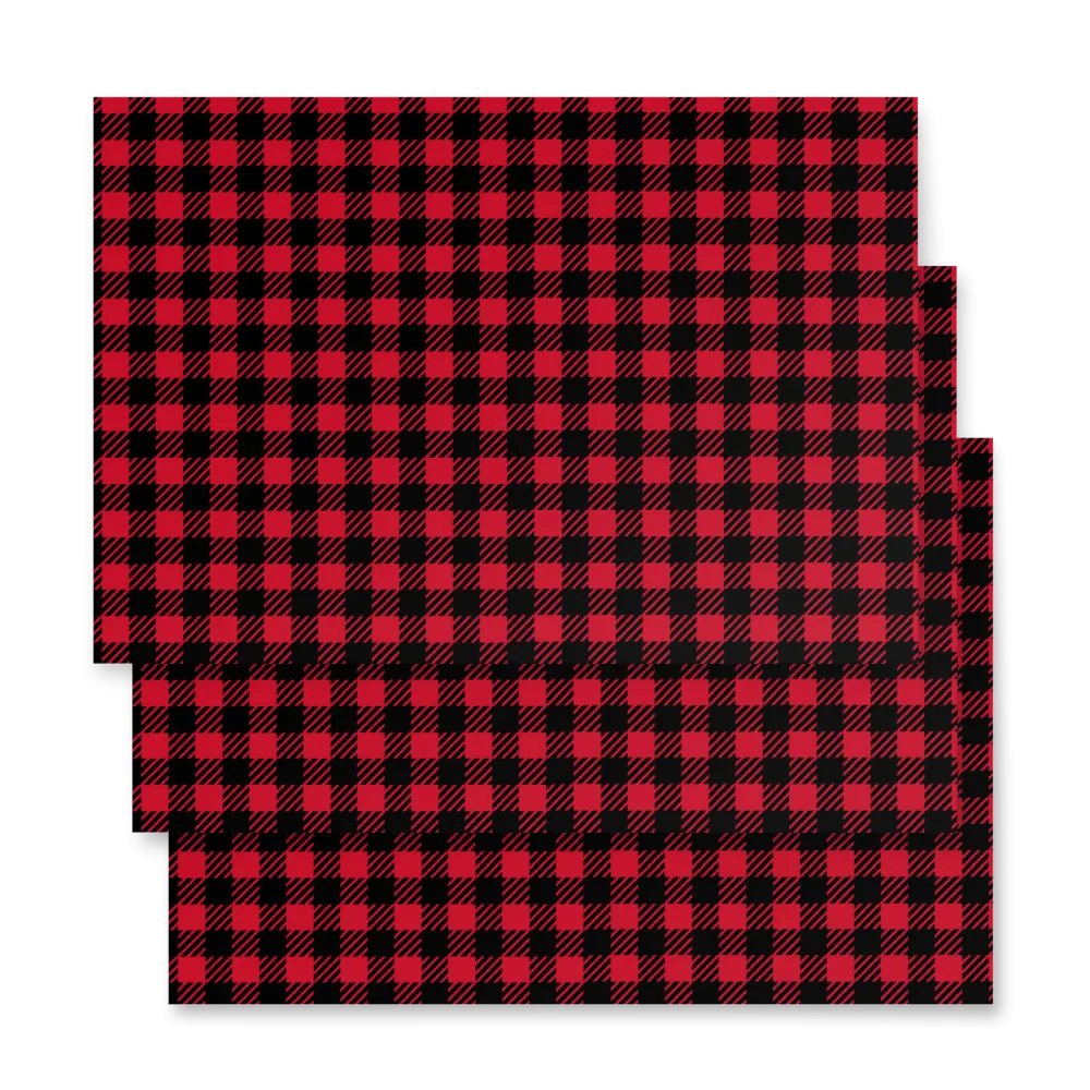 Buffalo Plaid Wrapping Paper Set product image (4)
