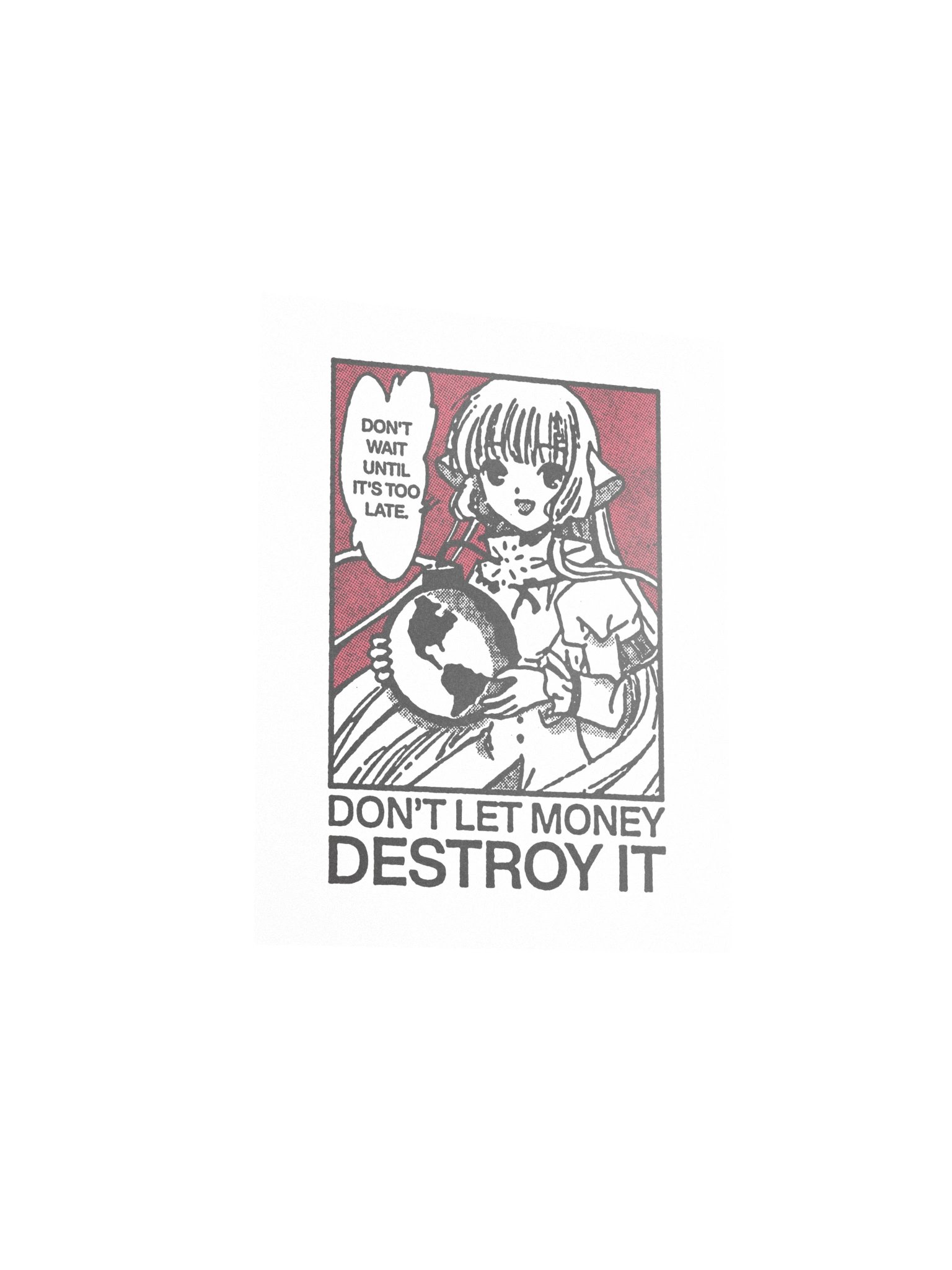 DON'T LETS THE MONEY ! Art Print. product image (3)