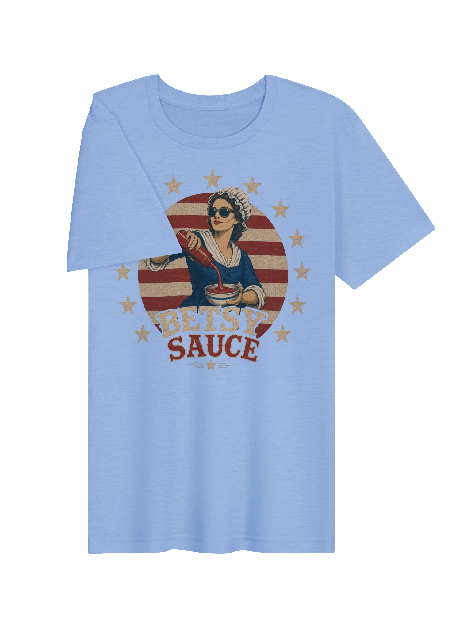 Betsy "Sauce" Ross T-Shirt | Grill Team 1776 Tee product image (73)