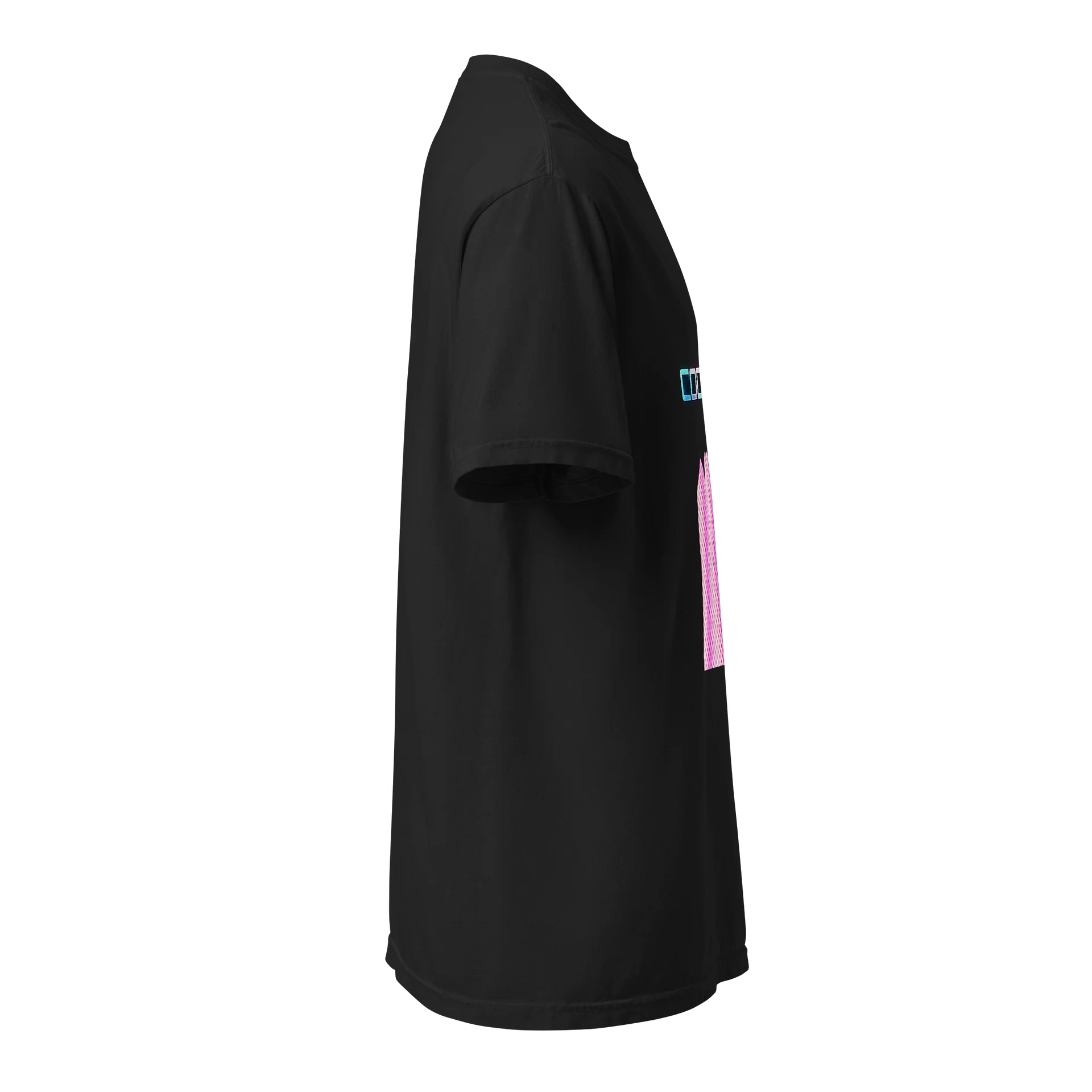 CODE 01 Pink Graphic Tee product image (3)