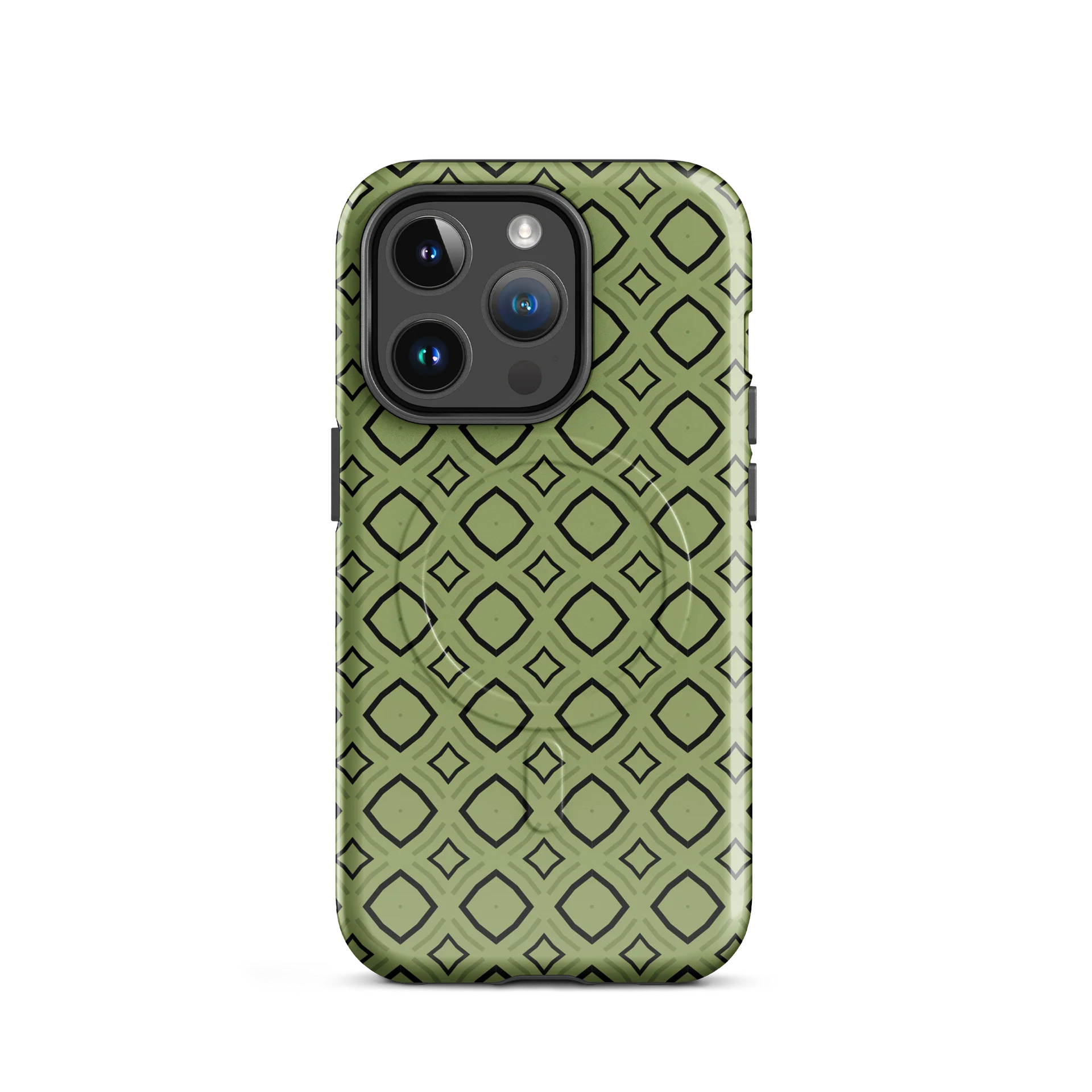 Bumble Delight iPhone 17 Tough MagSafe Case - Shockproof Dual-Layer Geometric Protective Cover product image (2)