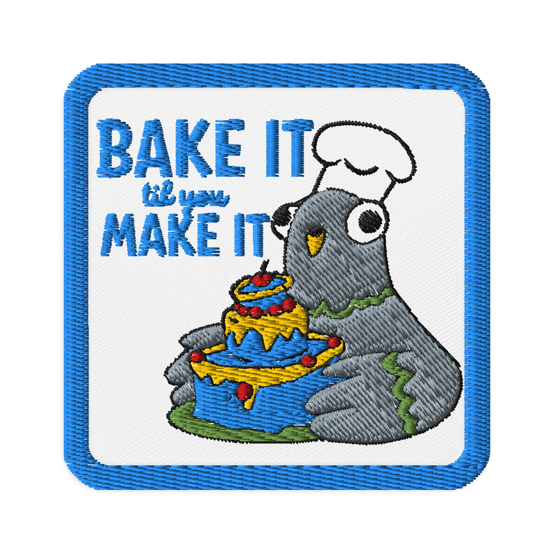 Trash Scouts GARBADGE: BAKE IT TIL YOU MAKE IT - Embroidered Badge product image (1)