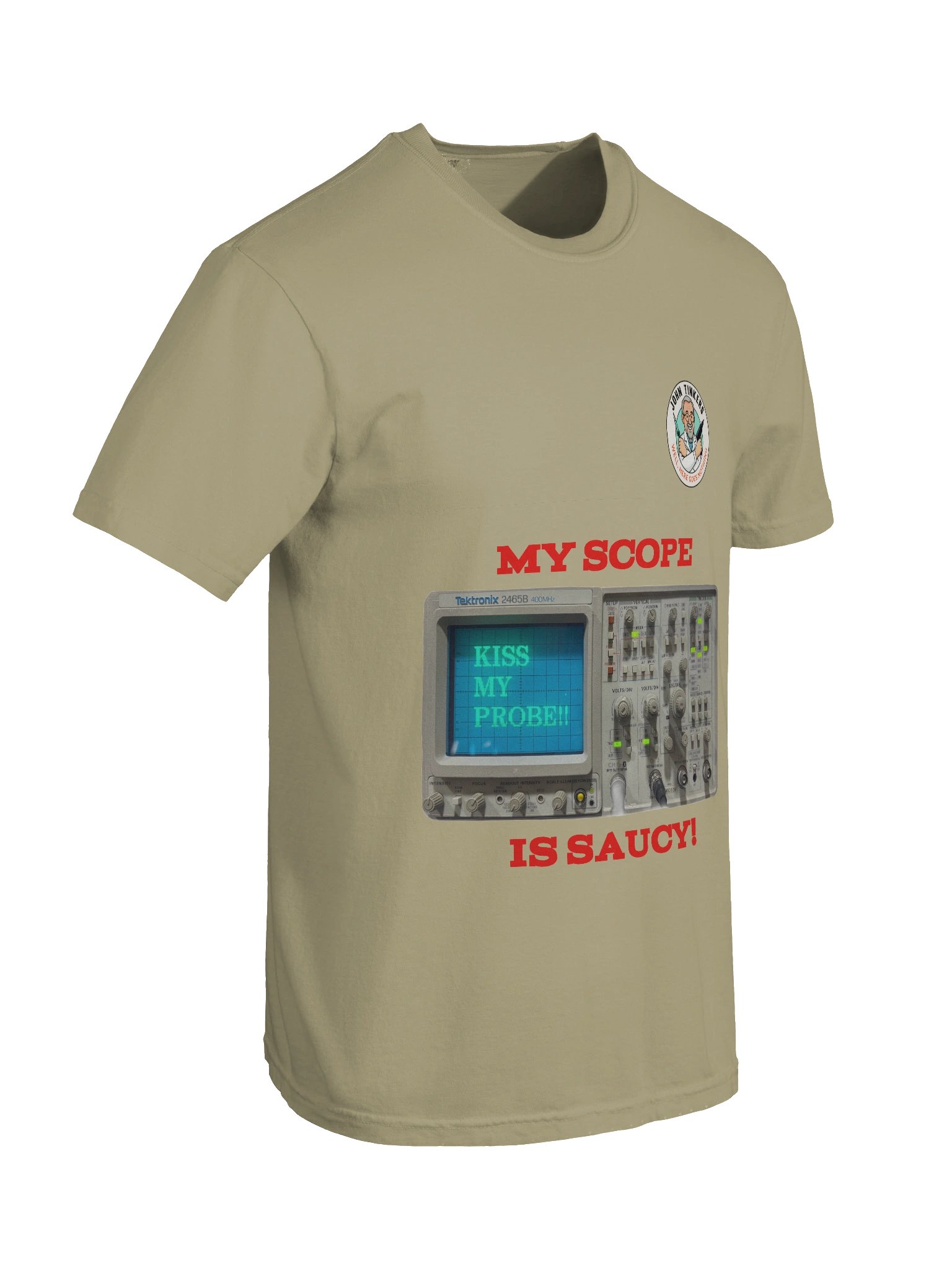 John Tinkers Saucy Scopes Scan & Play T-Shirt product image (36)