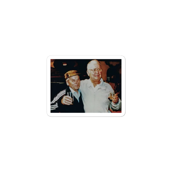 EUGENE STONER AND MIKHAIL KALASHNIKOV STICKER product image (2)