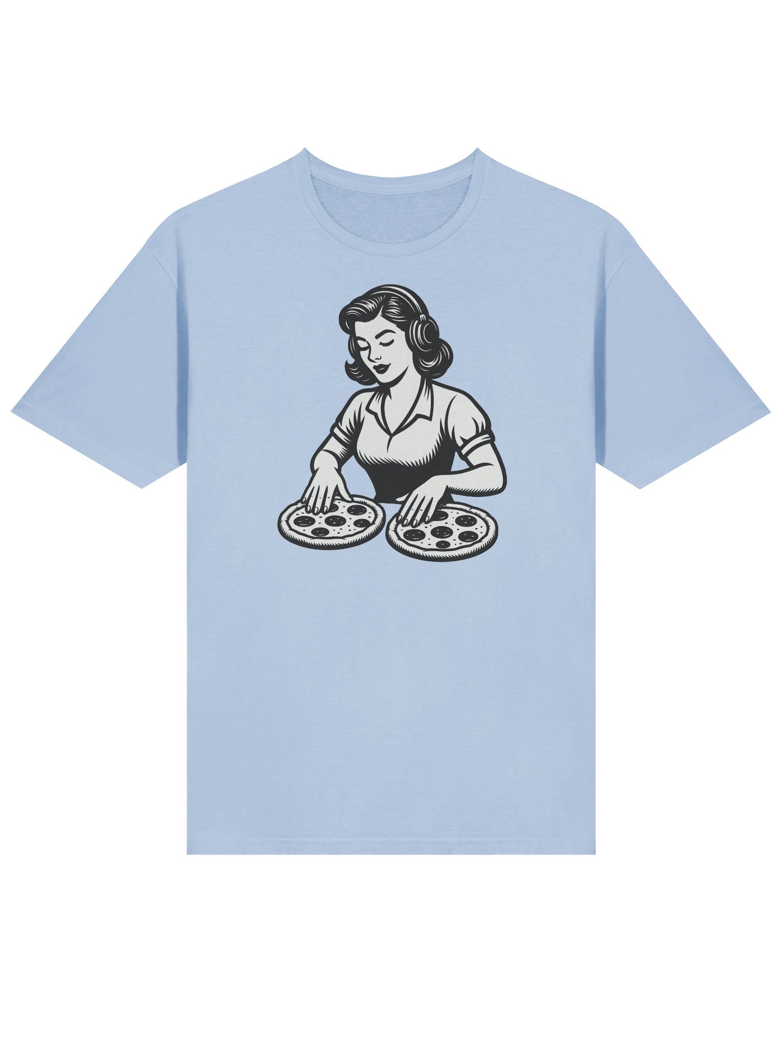 Pizza DJ Graphic T-Shirt product image (3)