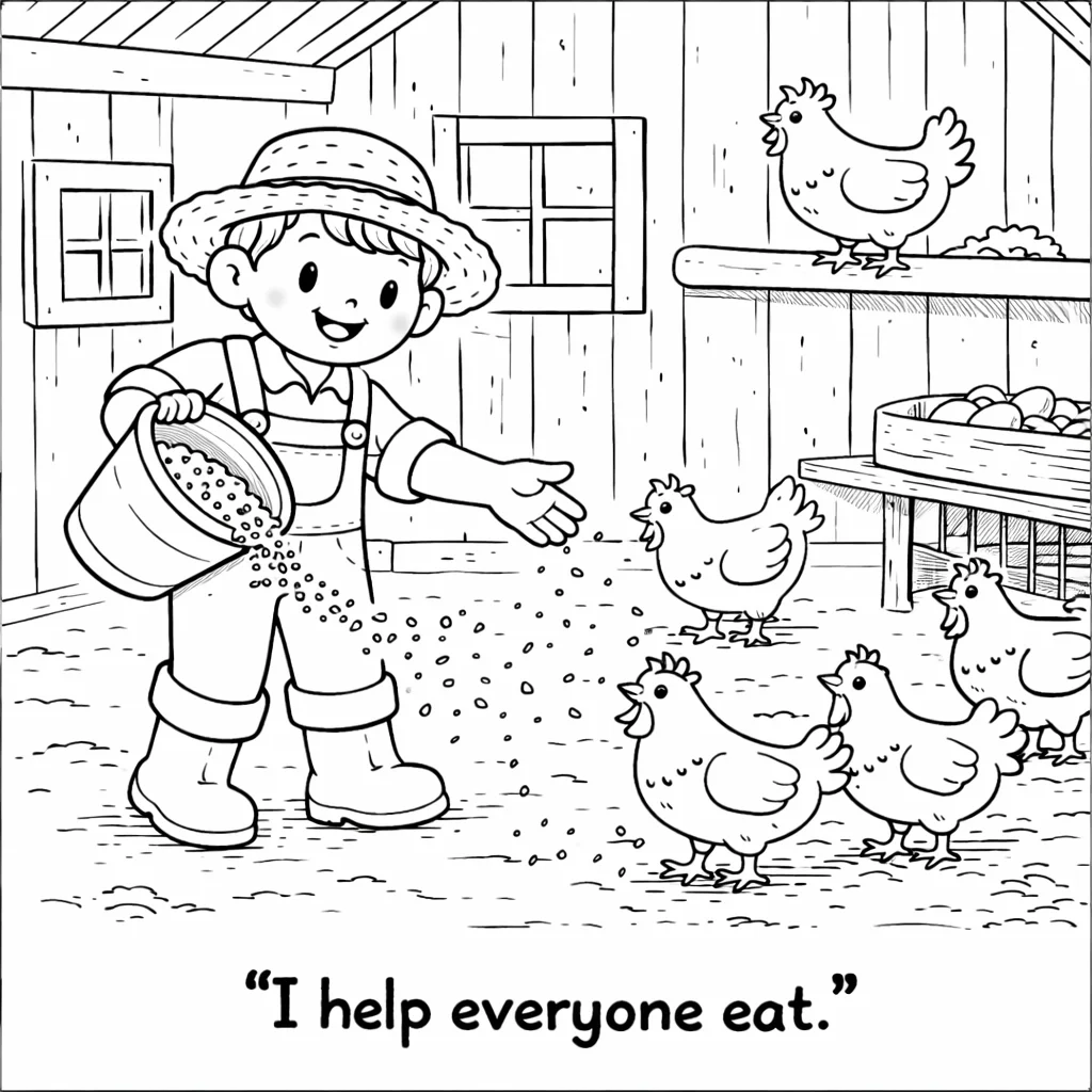 Farmer Finn’s Busy Day on the Farm Coloring Book product image (4)