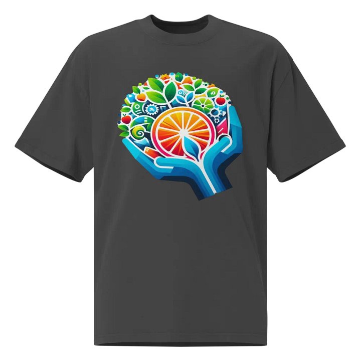 Nature's Fusion Oversized Tee product image (1)