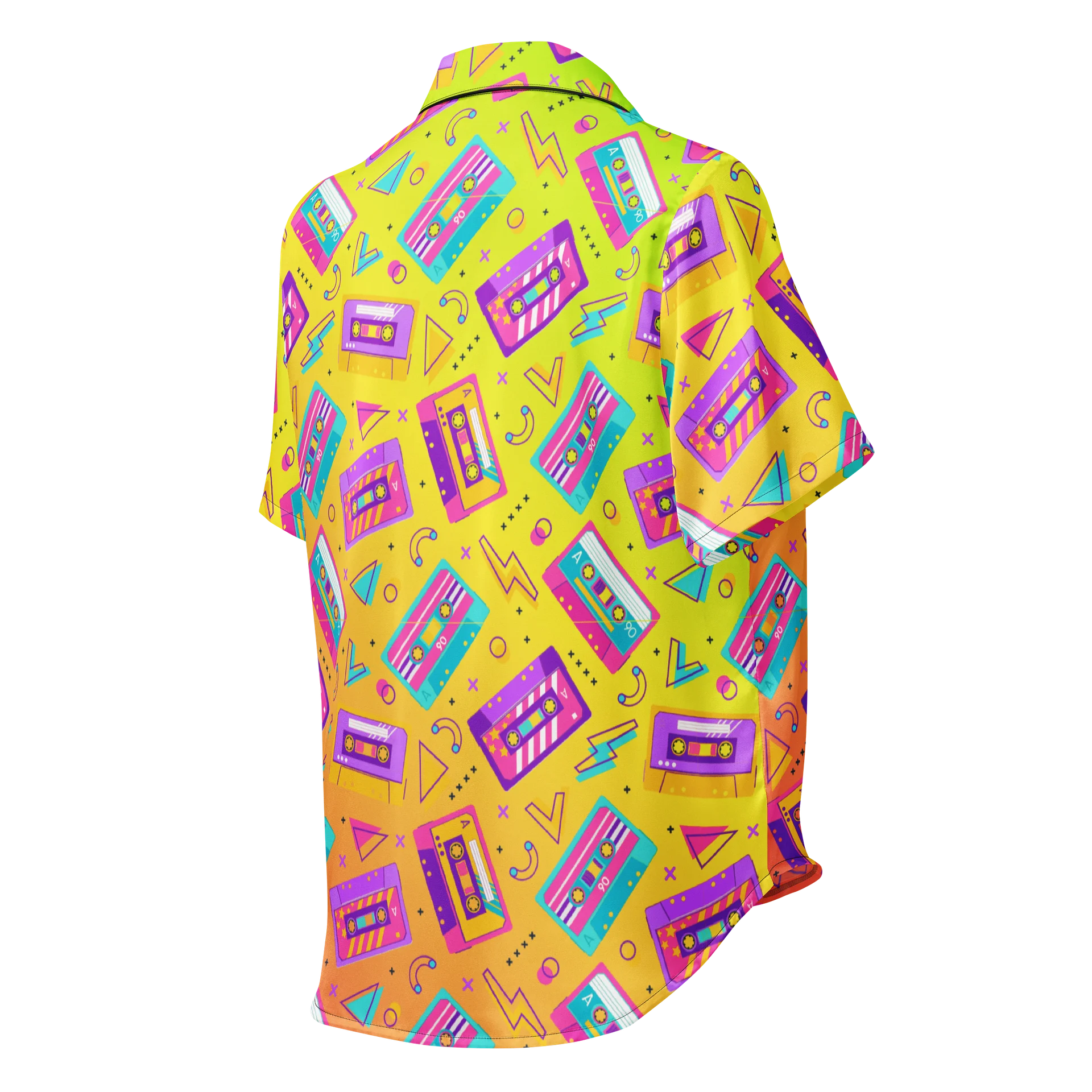 Cassette Tape Pajama Shirt product image (2)