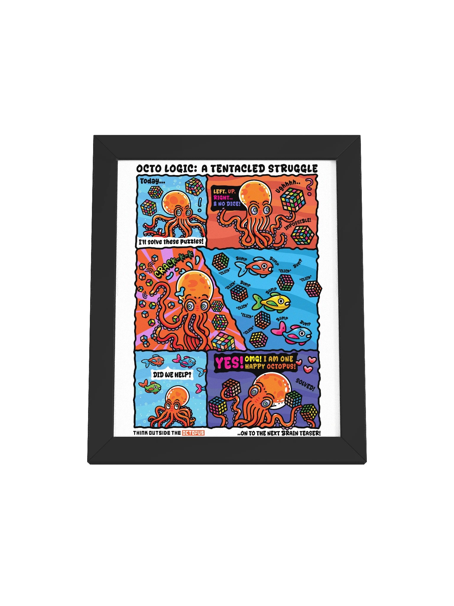 Octo Logic Framed Comic product image (3)