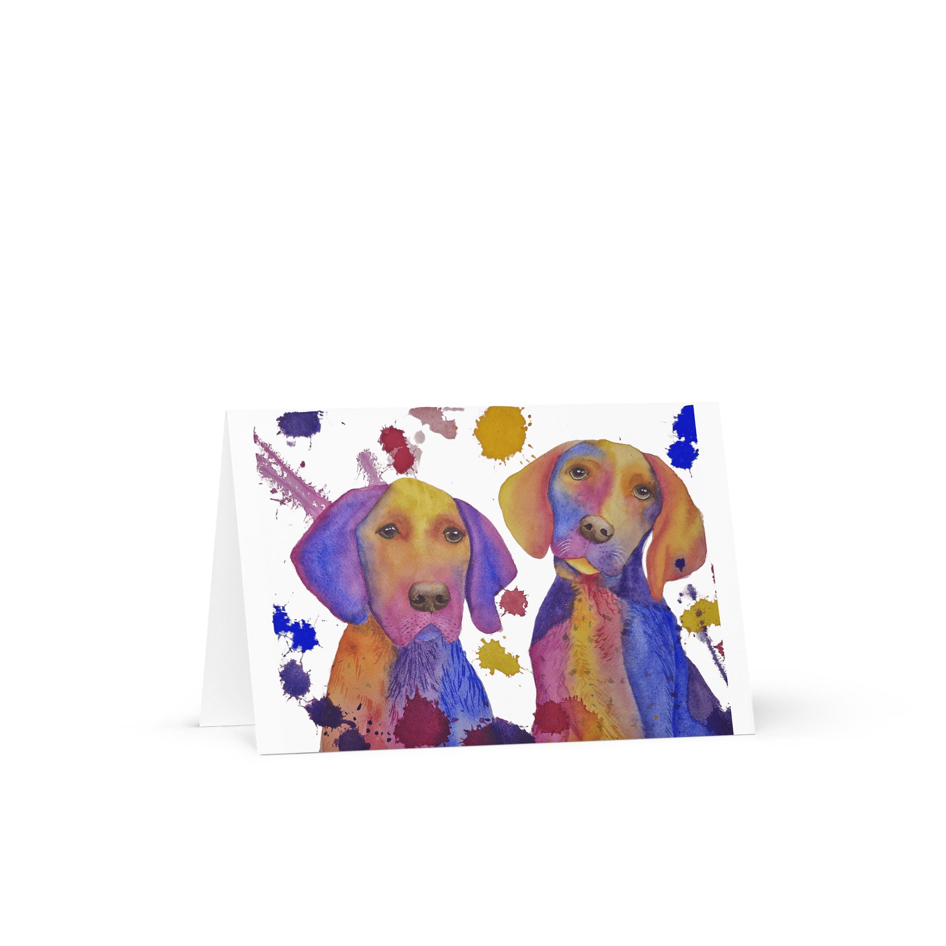Camo and Bolt Duo Greeting Card product image (1)