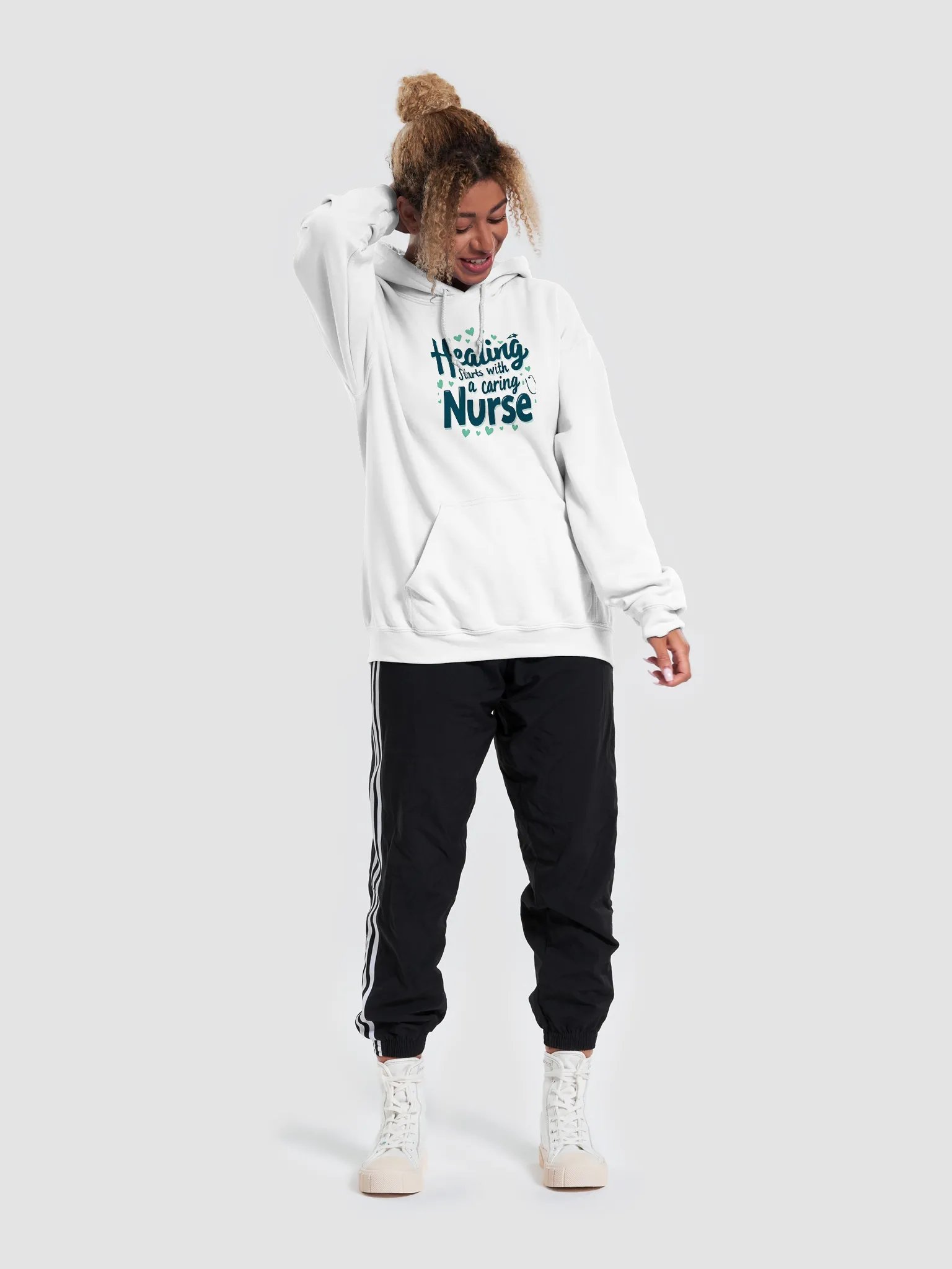 Nurse's Healing Heart Hoodie product image (9)
