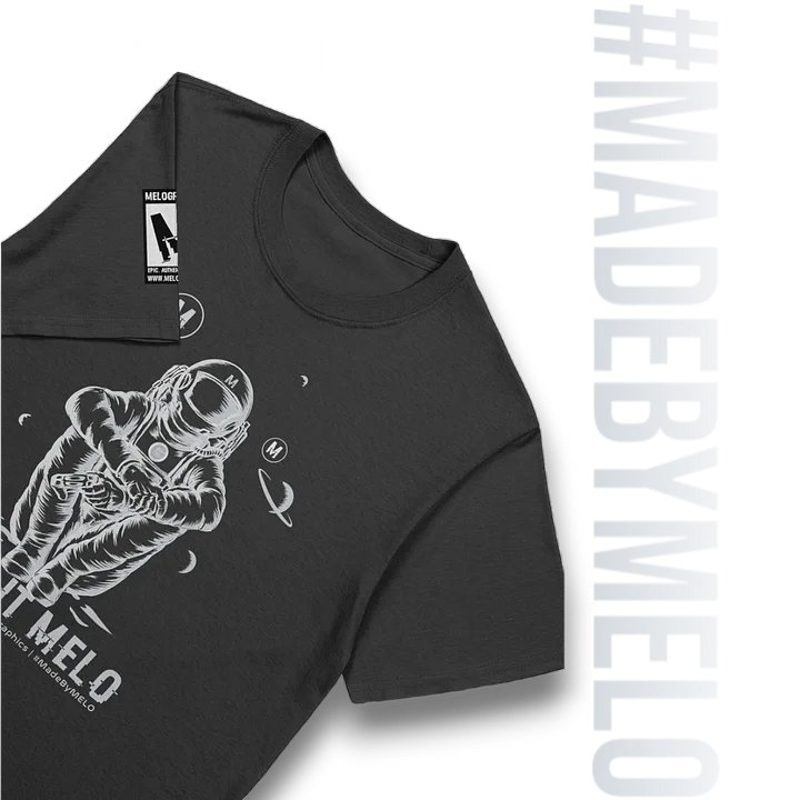 #MeloCrew Vibes: White - Basic T-Shirt | #MadeByMELO product image (2)