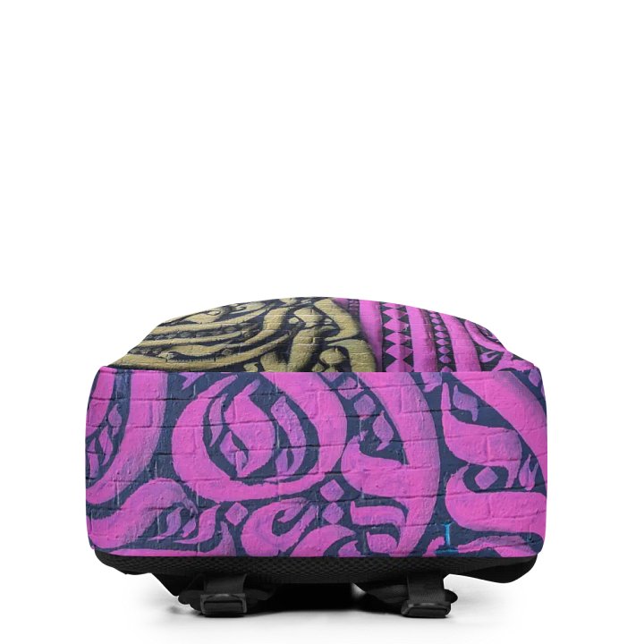 Pink and Gold Calligraphy Bag (LEFT SIDE) product image (1)