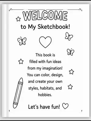 POV: Your 8-year-old turns her sketchbook into a real coloring book 🥹✨ “The Girls of My Sketchbook” coming soon on Amazon! 💕 #Aesthetic #ColoringBook #CreativeKids #GirlPower #ComingSoon 
