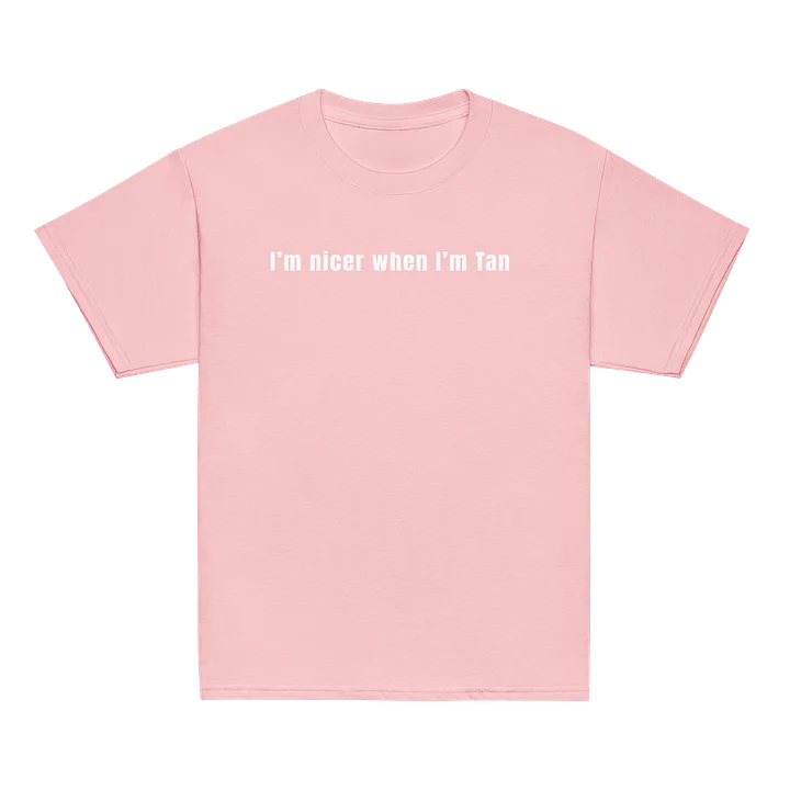 I'm Nicer When I'm Tan Baby Tee product image (1)