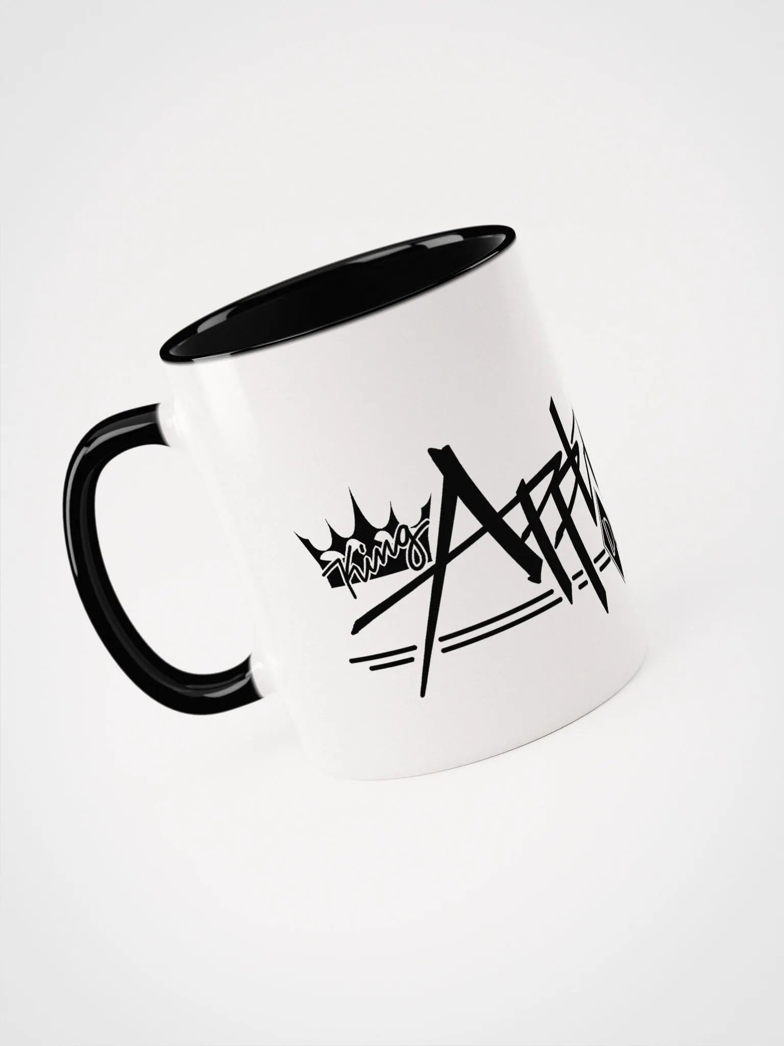 King Apple Diner (Black) ✦ Ceramic Mug with Color Inside product image (42)
