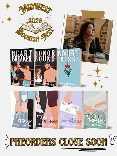 Will I see you at @midwestbookishfest next month?! ✨📖

Just a reminder, my PREORDERS close this Sunday, 5/31!! Preorders are ...