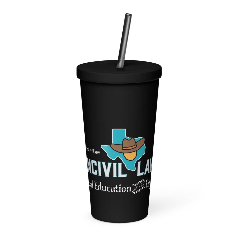 Uncivil Law Texas Cowboy Hat Tumbler product image (1)