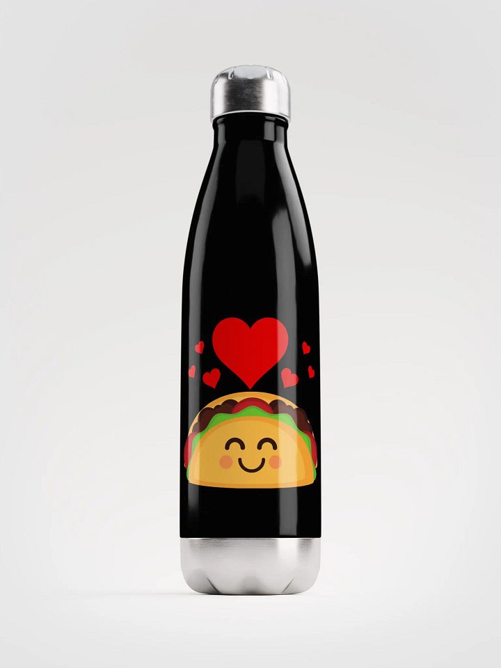 Taco Love Stainless Steel Water Bottle product image (1)