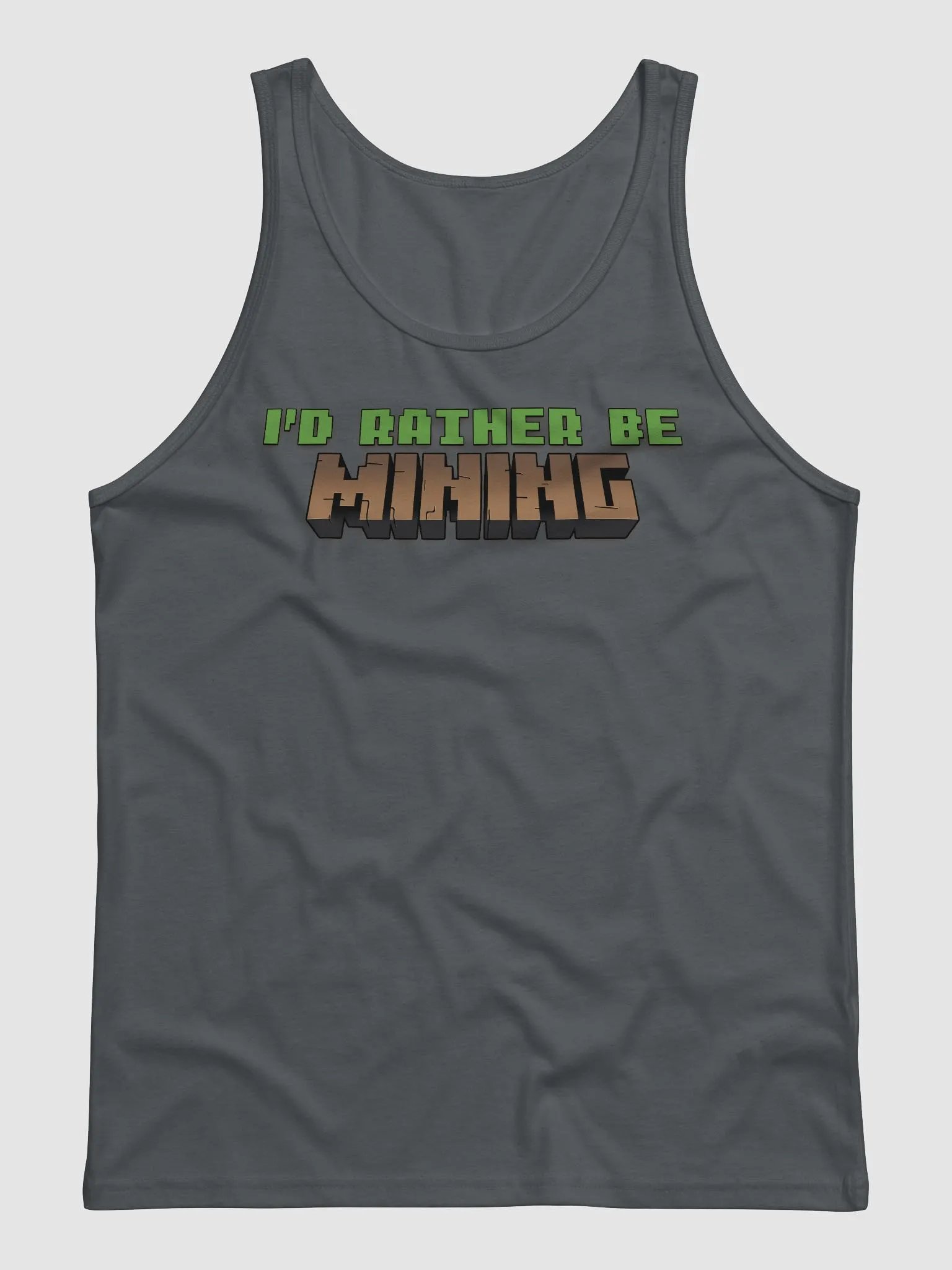 I'd Rather Be Mining Tank - Earth Colours product image (10)