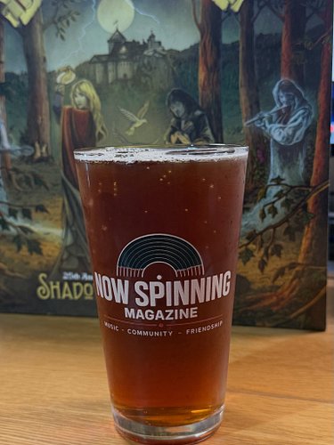 Getting ready for tonight’s meet up down the Now Spinning Arms. Quite possibly the best virtual music pub in the world. 
Now ...