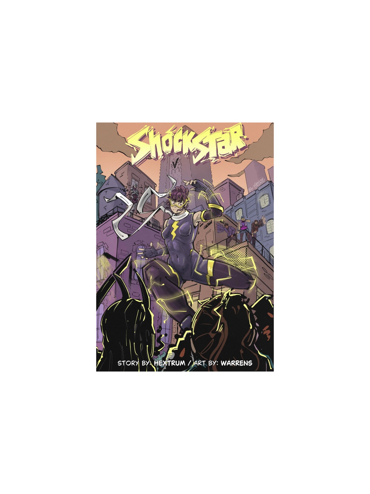Shock Star #1 Cover Poster product image (2)