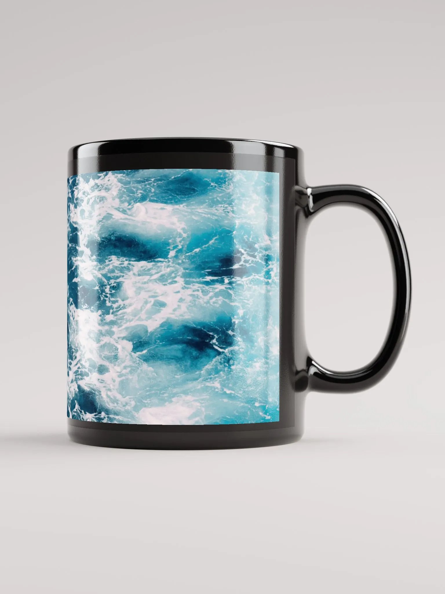 Ocean Swirls Ceramic Mug product image (10)