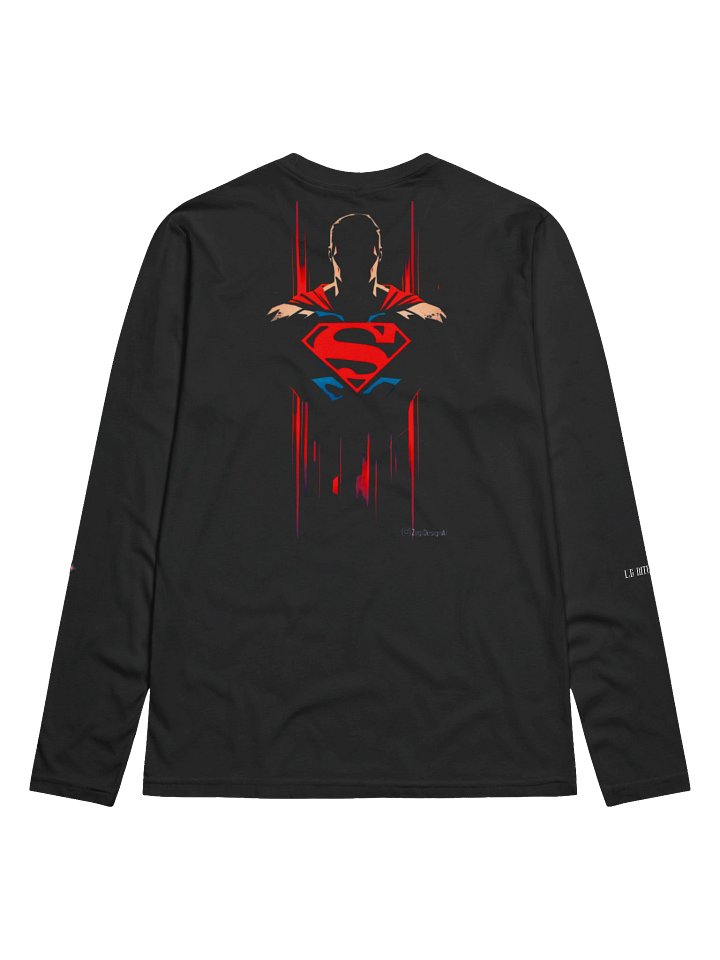Superman Logo Breakthrough Long Sleeve Shirt product image (2)