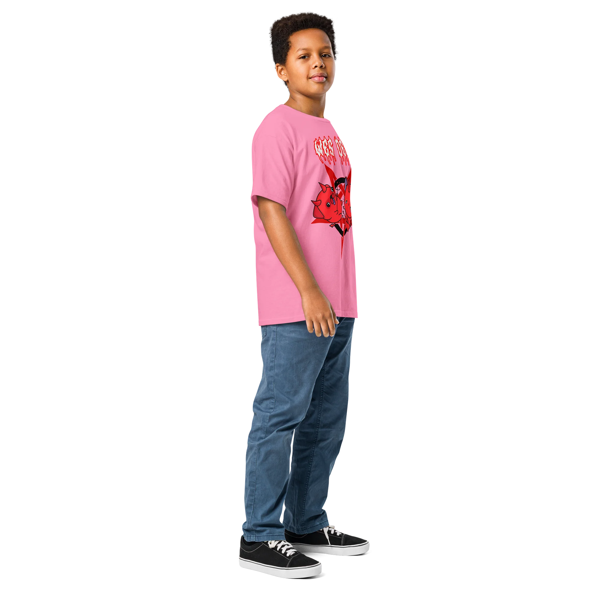 Wes Devil Evil Cuteness Youth Shirt product image (18)
