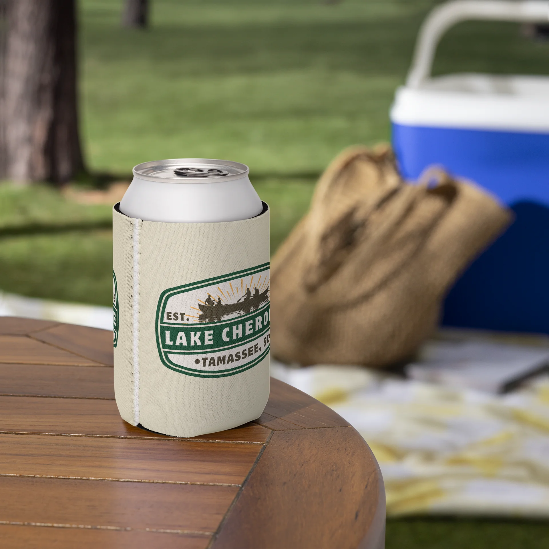 Lake Cherokee Fishing Koozie product image (5)