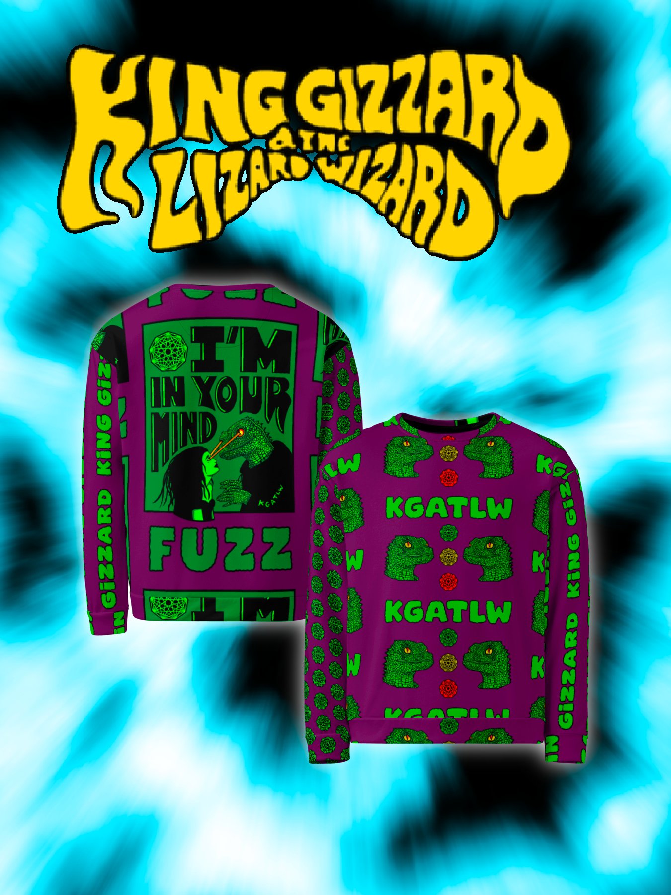 I'M IN YOUR MIND FUZZ SWEATSHIRT product image (1)