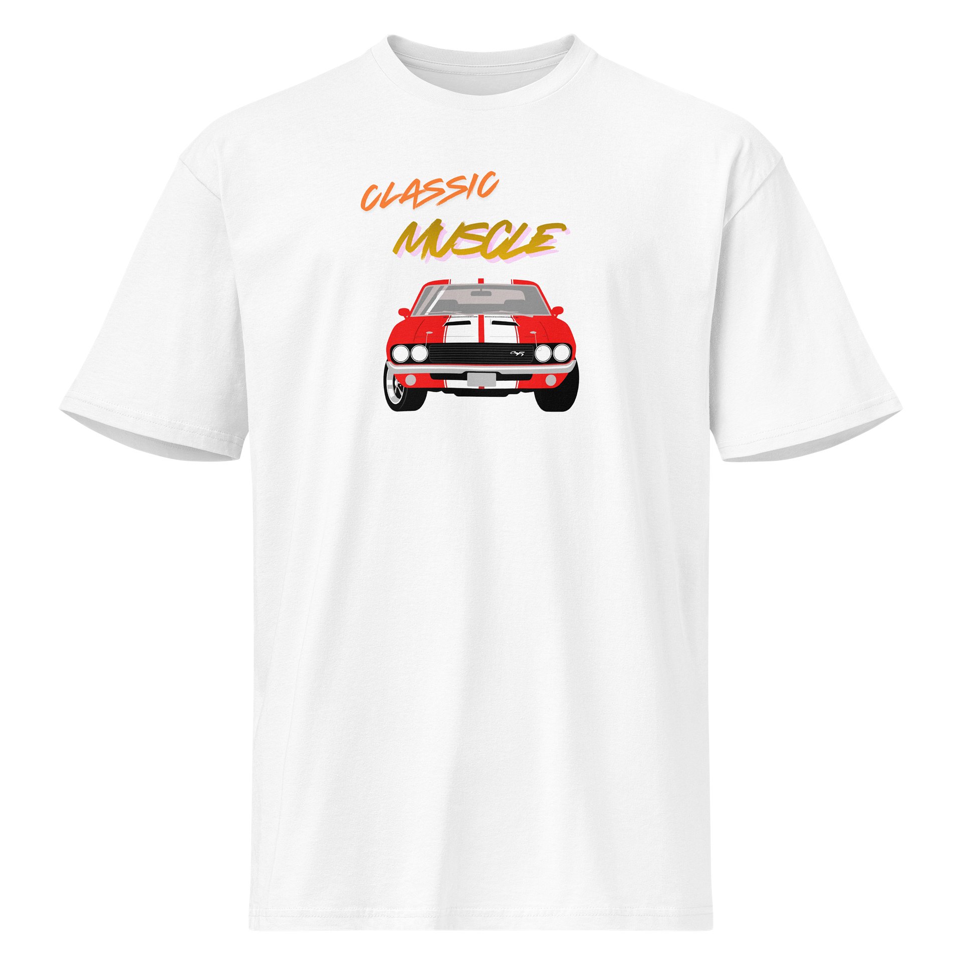 Classic Muscle White Tee product image (1)